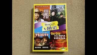 All-Day Movie Pass 4-DVD Set Western Legends Dd Double D 8602 Westerns Overview