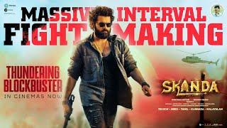 Skanda Massive Interval Making | Ram Pothineni, Sree Leela | Boyapati Sreenu | Thaman S | SS Screens