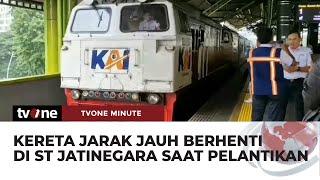 Imbas Pelantikan Presiden, Kereta Jarak Jauh Berhenti di Stasiun Jatinegara | tvOne Minute