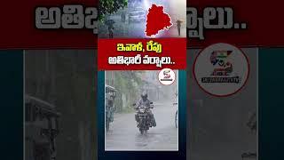Rain Alert Across Telangana Heavy Rainfall Predicted for the Next 2 Days  #shorts #rain #imd