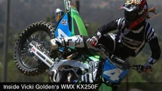 Vicki Golden's Kawasaki KX250F - MotoUSA