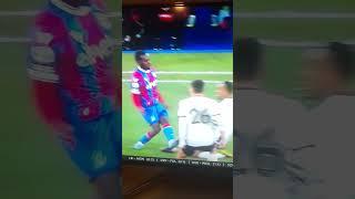 MITCHELL RED CARD VS FULHAM #football