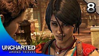 Uncharted 2: Among Thieves (PS4) Cinematic Walkthrough Part. 8 - No Commentary