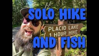 SOLO Hike and Fishing in British Columbia Backcountry