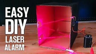 Incredible Life Hacks -DIY  Easy Laser Alarm