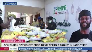 Seyi Tinubu Distributes Food To Vulnerable Groups In Kano