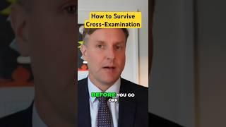 How to Survive Cross-Examination - Cross Examination Tips from a trial lawyer #trialattorney