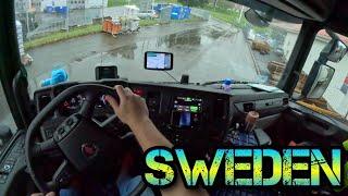 ASMR  POV Truck Driving 2023 Scania | Sweden 4k New Gopro