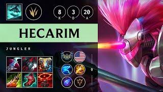 Hecarim Jungle vs Graves - NA Challenger Patch 25.04