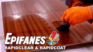 How To Apply Epifanes Rapidclear and Rapidcoat | Quick Drying Varnishes