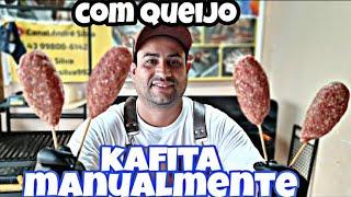 FAZER KAFTA MANUALMENTE  (ESPETINHO)