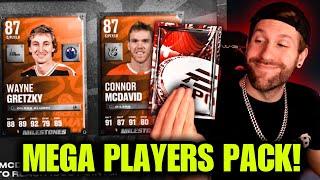 *NEW MCDAVID, GRETZKY, LEMIEUX* CAN I PULL ONE IN A MEGA PLAYERS PACK!? NHL 25 HUT