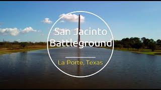 San Jacinto Battleground, La Porte, TX, USA | 4K Drone Footage
