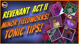 Every Revenant Act 2 Minor Fieldwork! MYSTERIOUS OBJECTS! Tonic Tips!    All In One Shot!