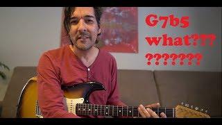 The G7b5 Sound - Chord shapes and Melodic Minor