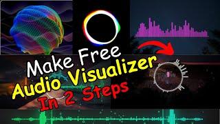 How To Make A Music/Audio Visualizer For Free | Audio Spectrum/Visualizer kaise banaye