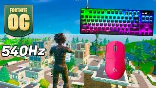 SteelSeries Apex Pro TKL ASMR  Fortnite OG Reload  Satisfying Keyboard Fortnite 360 FPS 4K