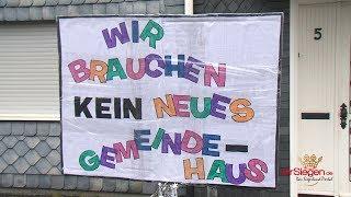 Es rumort in Wilnsdorf! Gegner des geplanten Kirchenanbaus machen mobil (Wilnsdorf/NRW)