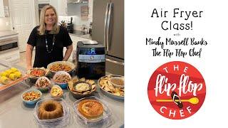 Pampered Chef Air Fryer Class with The Flip Flop Chef