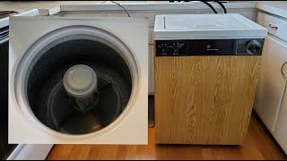 30 Year Old Portable Washer Demo - Vintage General Electric GE Spacemaker Washing Machine