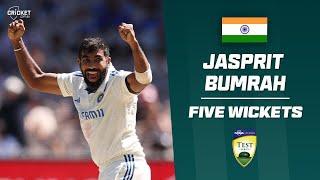 Brilliant Bumrah leads with way with MCG five-wicket haul | Australia v India 2024-25