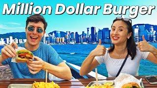 BURGERS with a MILLION DOLLAR VIEW in HONG KONG!