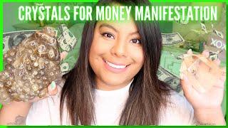 CRYSTALS FOR MONEY MANIFESTATION, HOW I MANIFEST MONEY INTO MY LIFE WITH CRYSTALS!