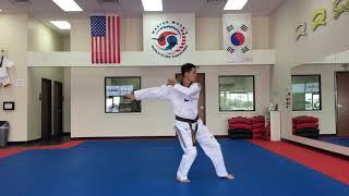 Green Belt Form - Pal Gwe Sam Jang