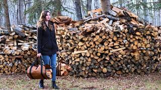 Finishing FIREWOOD | Ready for Winter at our Off Grid Cabin in the Woods