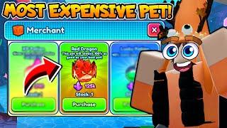  I BOUGHT THE MOST *EXPENSIVE PET* IN PET WORLD... (Roblox)