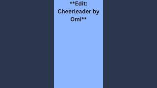 Edit: Cheerleader - OMI | J8's Stellar Graphics | Favorite Anime Characters | Slideshow