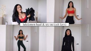 lululemon haul & try on: cult favourites