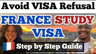 2025 How to get France Study Visa Fast! :Proof of funds, Costs, documents, etc.