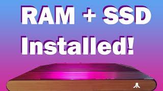 Get the most out of your Atari VCS (RAM, SSD, and OS Installation)