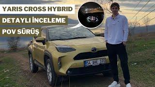 Toyota Yaris Cross Hybrid - Sınıfının Tek Hibrit Modeli - Detaylı İnceleme 0-100 Hızlanma Pov Sürüş