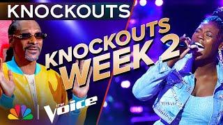 Dazzling Performances from the Second Week of Knockouts | The Voice | NBC