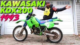 ONE OWNER FIND! (1993 Kawasaki KDX200 Dirtbike)