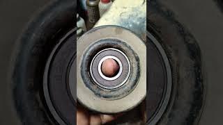 AC compressor adjuster pulley bearing replacement Suzuki Alto!#maruti#suzuki #accompressor#bearing