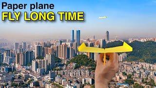 How To Make Paper Plane | Paper plane that Fly Long Time | Over 200 Feet! @howtomakeapaperairplane