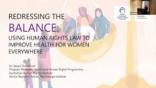 CEDAW Report launch: Redressing the balance- Using human rights law to improve health for women