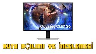 SAMSUNG 27" ODYSSEY G6 0.03Ms(GTG) 360Hz QHD OLED GAMING MONITOR DETAYLI İNCELEME