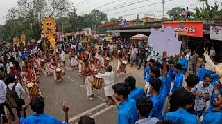 kavipada Singarimelam @ Anayadi pooram 2025  കാവി പട ശിങ്കാരിമേളം