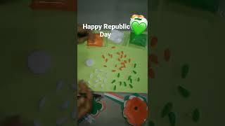 Republic Day DIY Clay Craft #shorts #trendingshorts #youtubeshorts