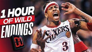 1 HOUR of Allen Iverson Being CLUTCH In WILD ENDINGS 