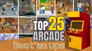 Top Arcade Beat'em ups (According to Retrosutra's user votes)