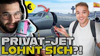 MIT PRIVAT JET ZUM SUCUK CAMP 2?!  Mert reagiert auf 900€ Privat Jet || MertAbiReacts