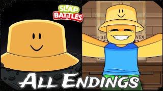 Guide Boss Fight: All Endings | Slap Battles Roblox