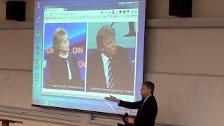 Trump and Clinton Talk About Money in Math Class