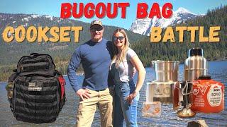 BUGOUT BAG COOKSET BATTLE (MSR Pocket Rocket Deluxe stove VS. Esbit solid fuel tabs)