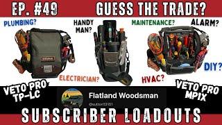 EP. 49 Guess the Trade? - Subscriber Loadouts  #tools #knipex #milwaukee #vetopropac #trades